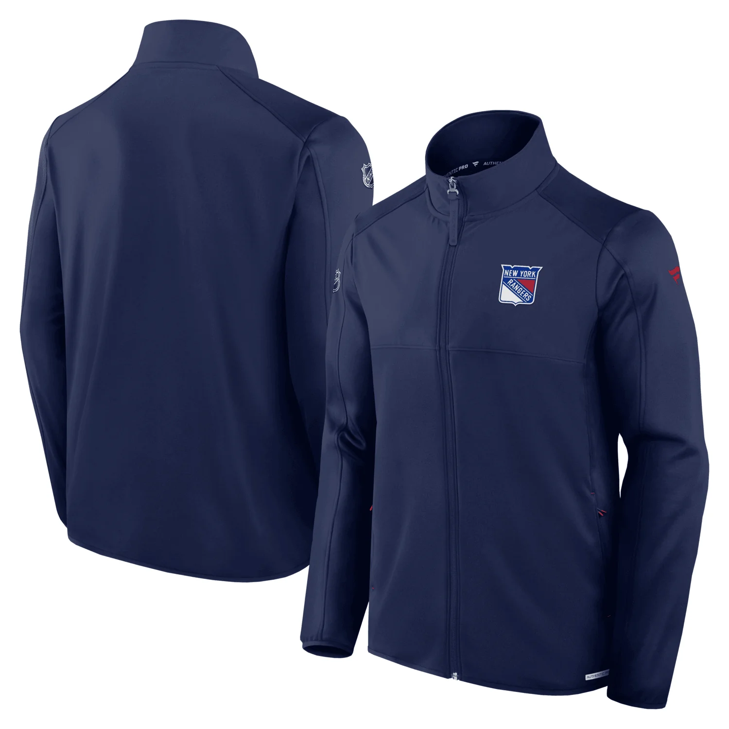 Fanatics Rangers 24-25 Authentic Pro Rink Full Zip Jacket - Image 3