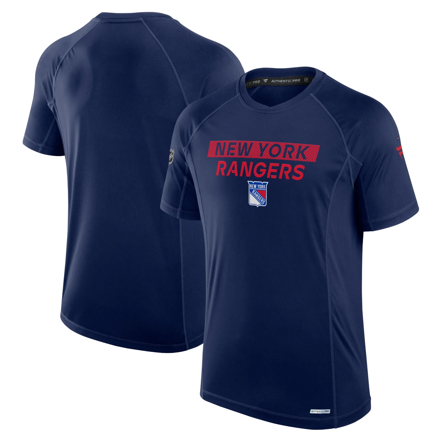 Fanatics Rangers 24-25 Authentic Pro Rink Tech Tee - Image 3