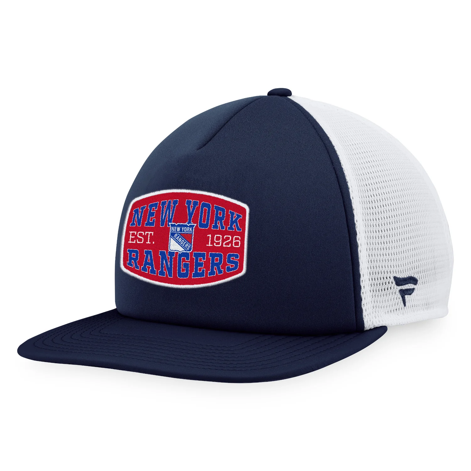 Fanatics Rangers Fundamental Foam Front Trucker Hat