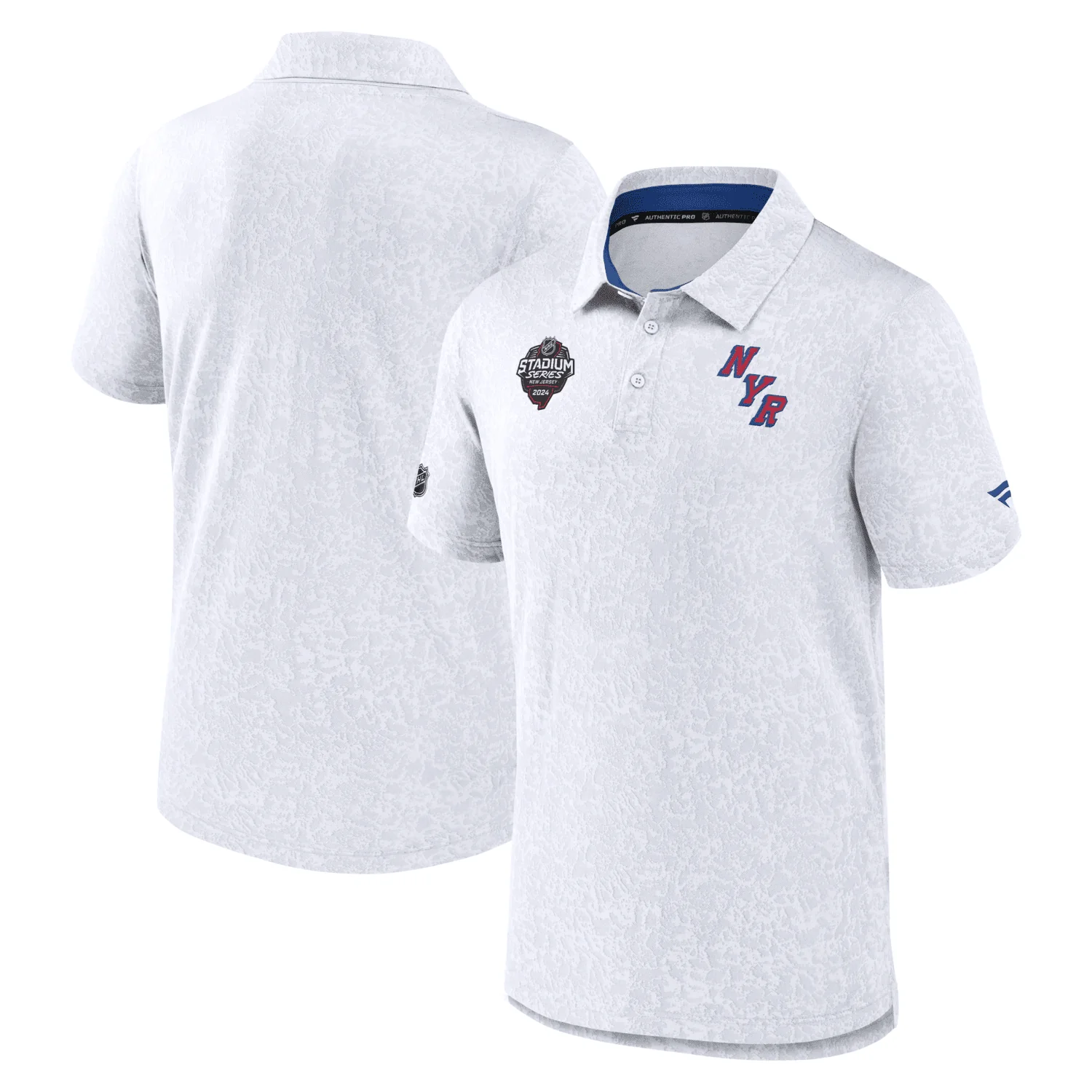 Fanatics Rangers Stadium Series 2024 Authentic Pro Polo - Image 3