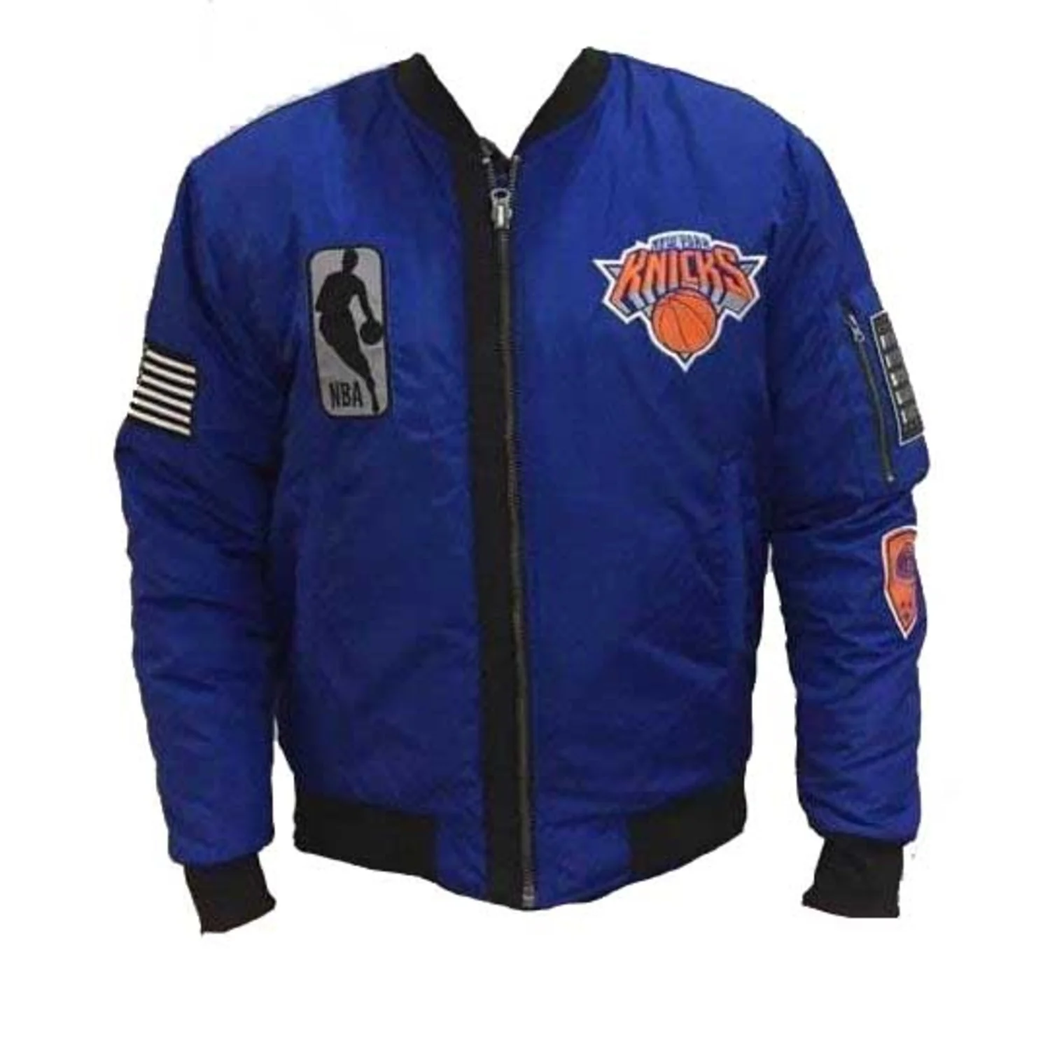 FISLL Knicks Black History Collection Flight Jacket - Image 5