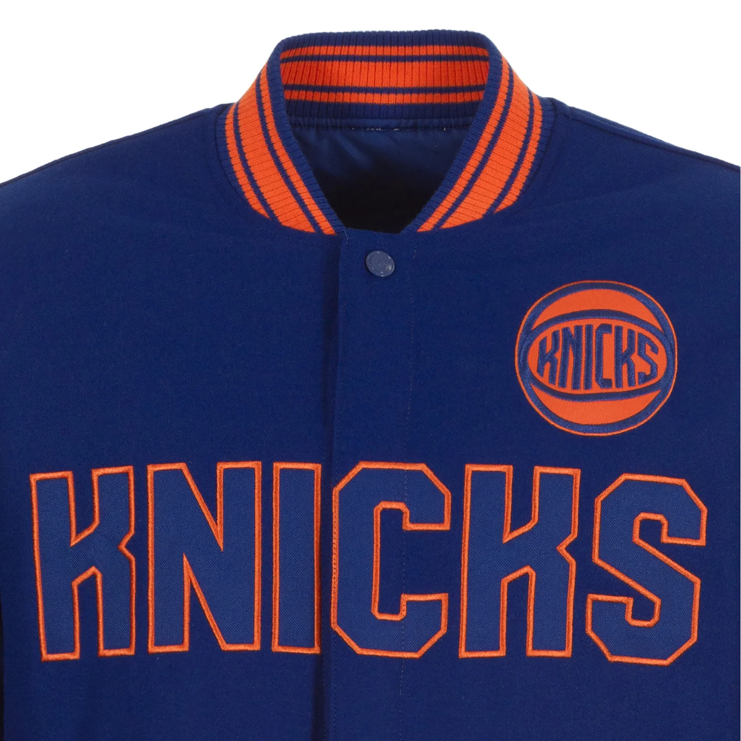 JH Design Knicks Reversible Wool Jacket - Image 5
