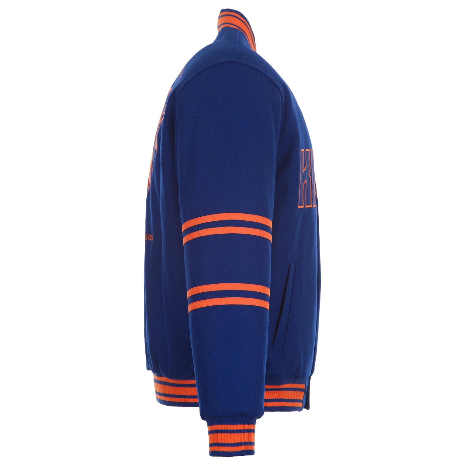 JH Design Knicks Reversible Wool Jacket - Image 7
