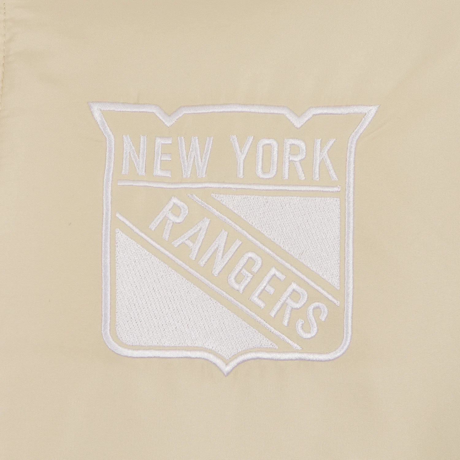 JH Design Rangers Reversible Tan/White Varsity Jacket - Image 7