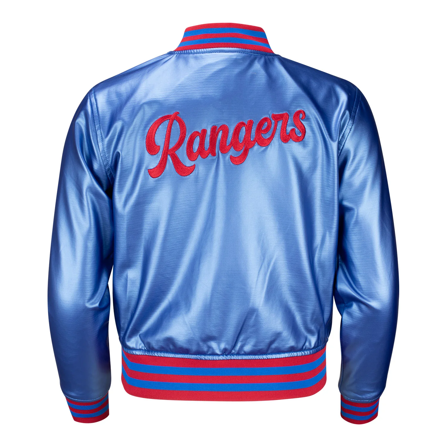 Kids Wild Collective Rangers Metallic Bomber Jacket - Image 2
