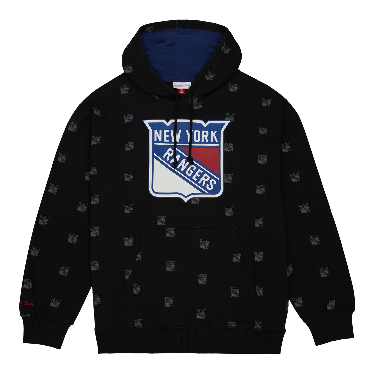 Mitchell & Ness Rangers All Over Print Hoodie