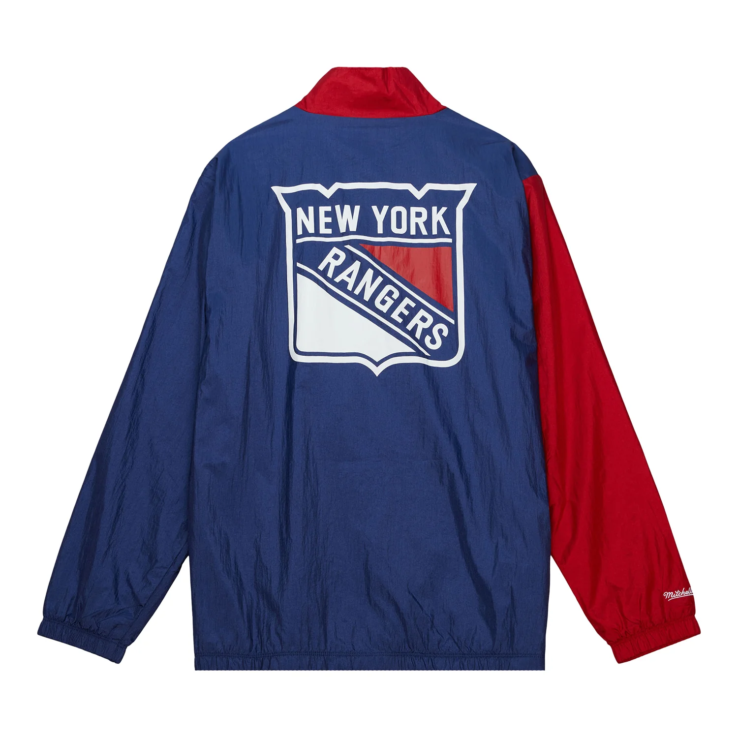Mitchell & Ness Rangers Arched Retro Lined Windbreaker - Image 2