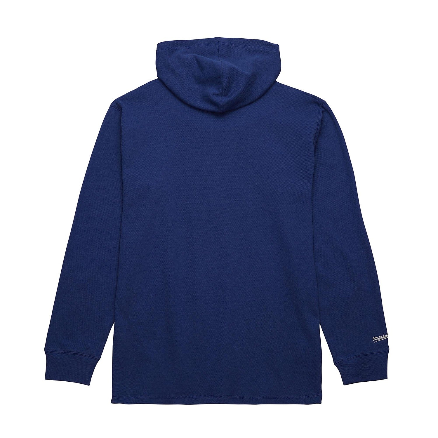 Mitchell & Ness Rangers Vintage Logo Lightweight Thermal Hoodie - Image 2