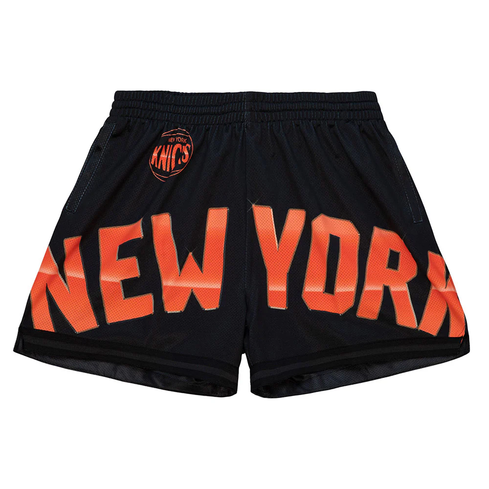 Women's Mitchell & Ness Knicks Big Face 4.0 Short