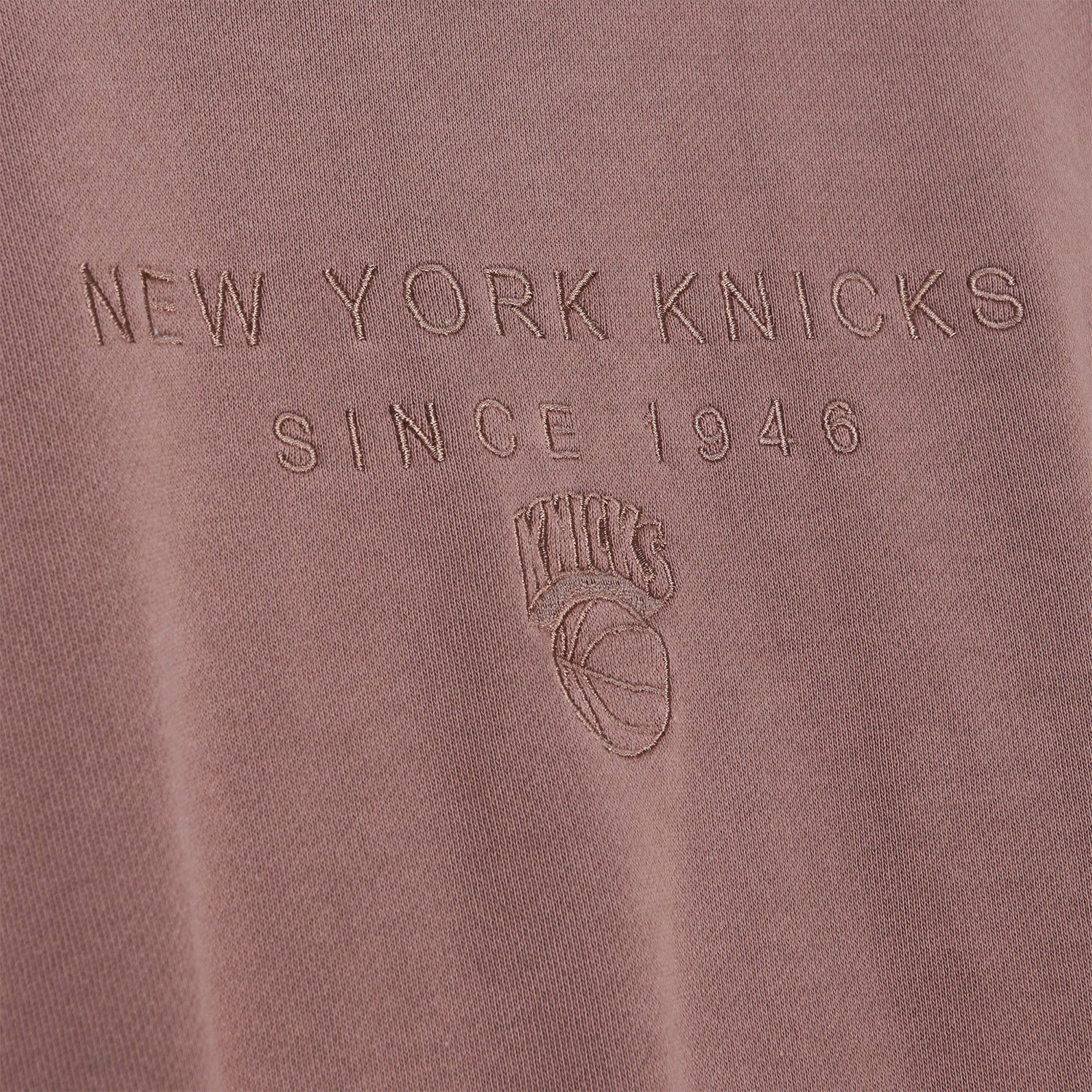 Women's Mitchell & Ness Knicks Terra Lightweight Crew Fleece - Image 3