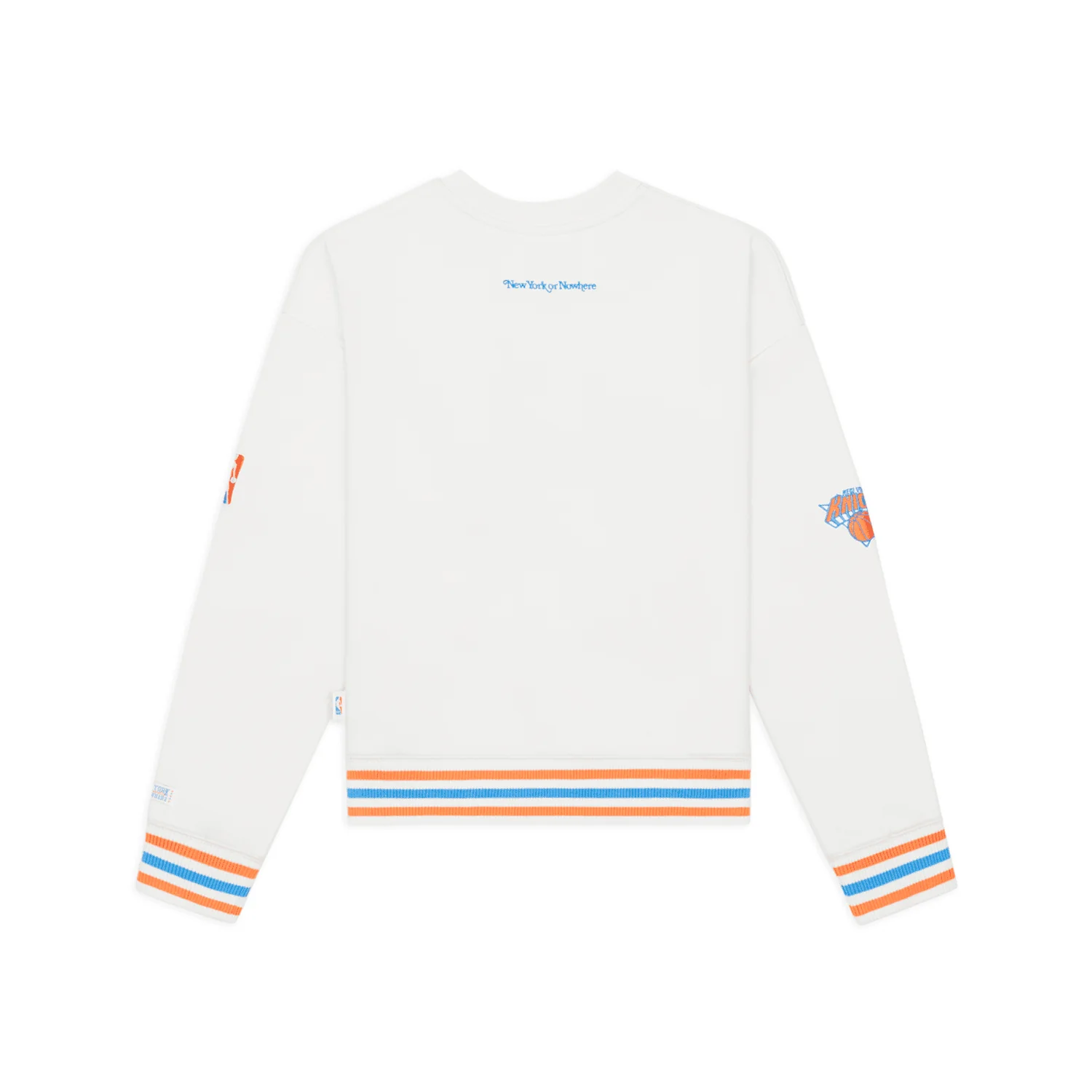 Women's NYON x Knicks Crossover Cream Crew - Image 2