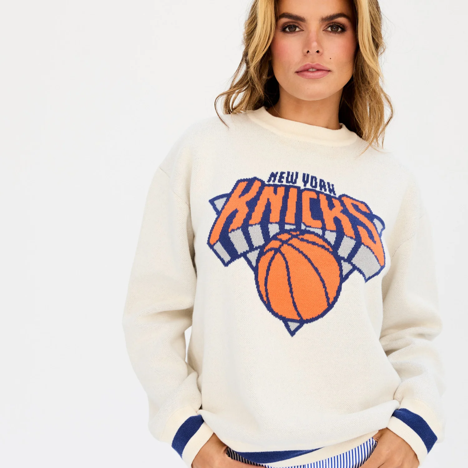 Terez Knicks Sweater Knit Crew - Image 3