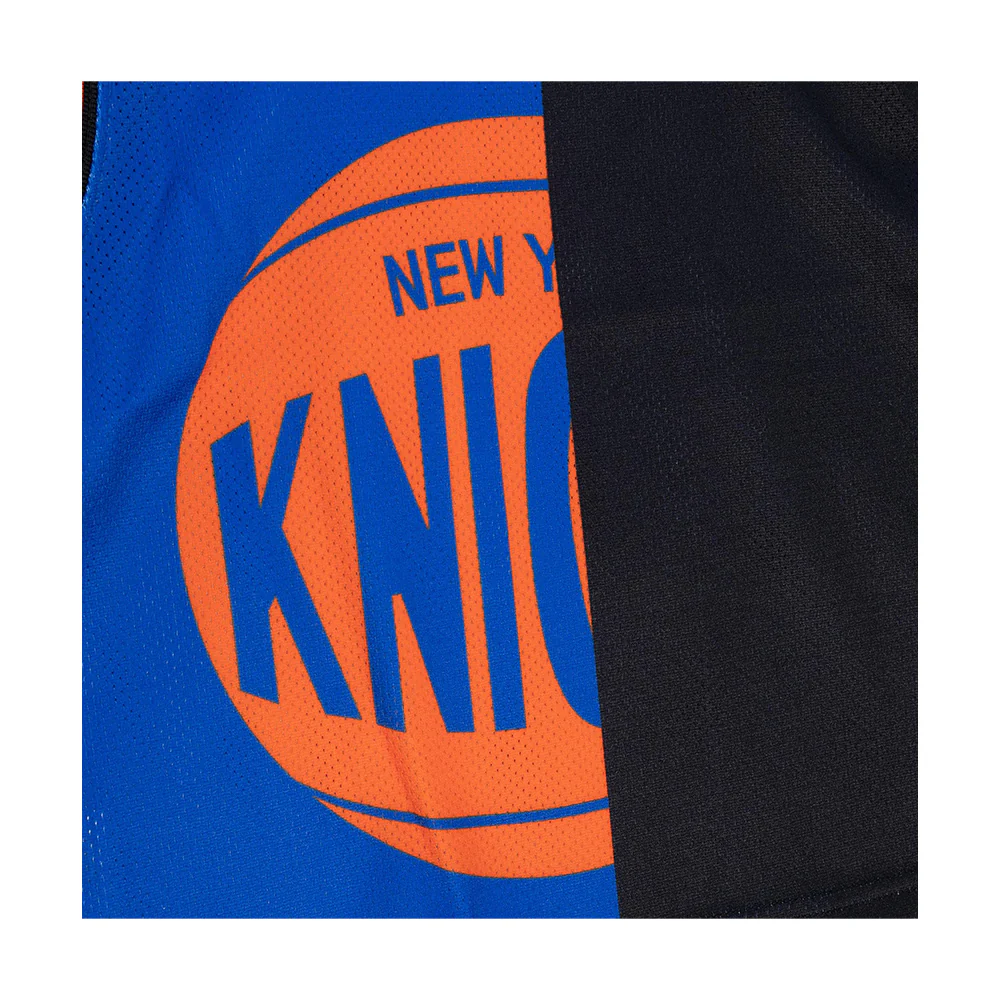 Women's Mitchell & Ness Knicks Big Face Crop Tank 5.0 - Image 3