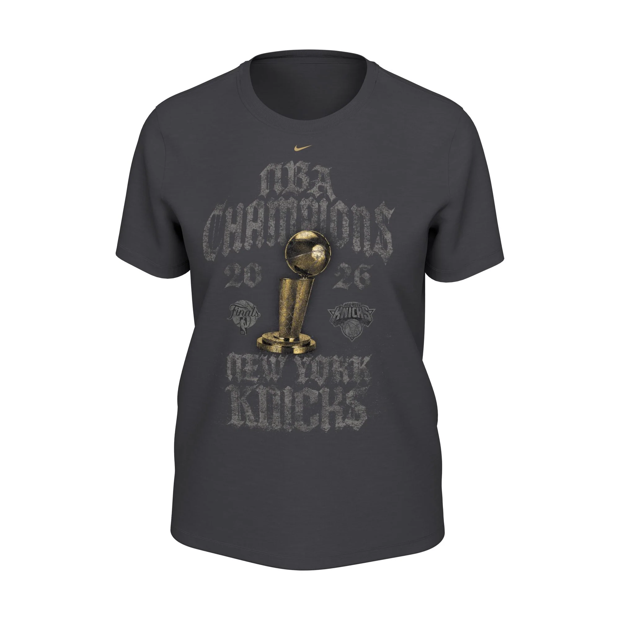 Women's Nike Knicks 2026 NBA Champions Confetti Tee