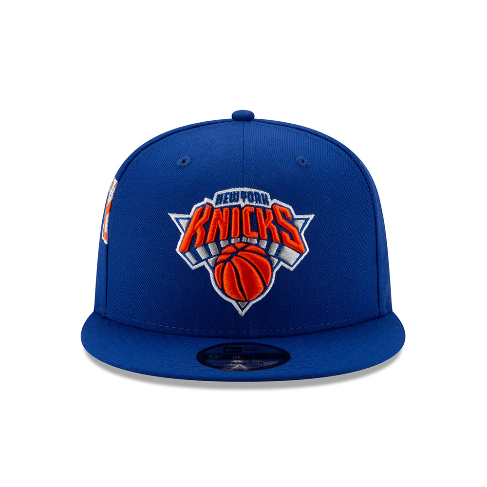 New Era Knicks 9FIFTY Turn Logo Snapback Hat - Image 4
