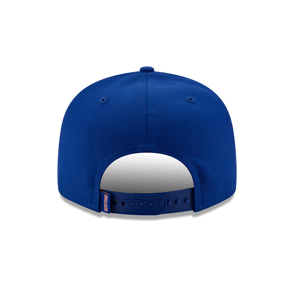 New Era Knicks 9FIFTY Turn Logo Snapback Hat - Image 5