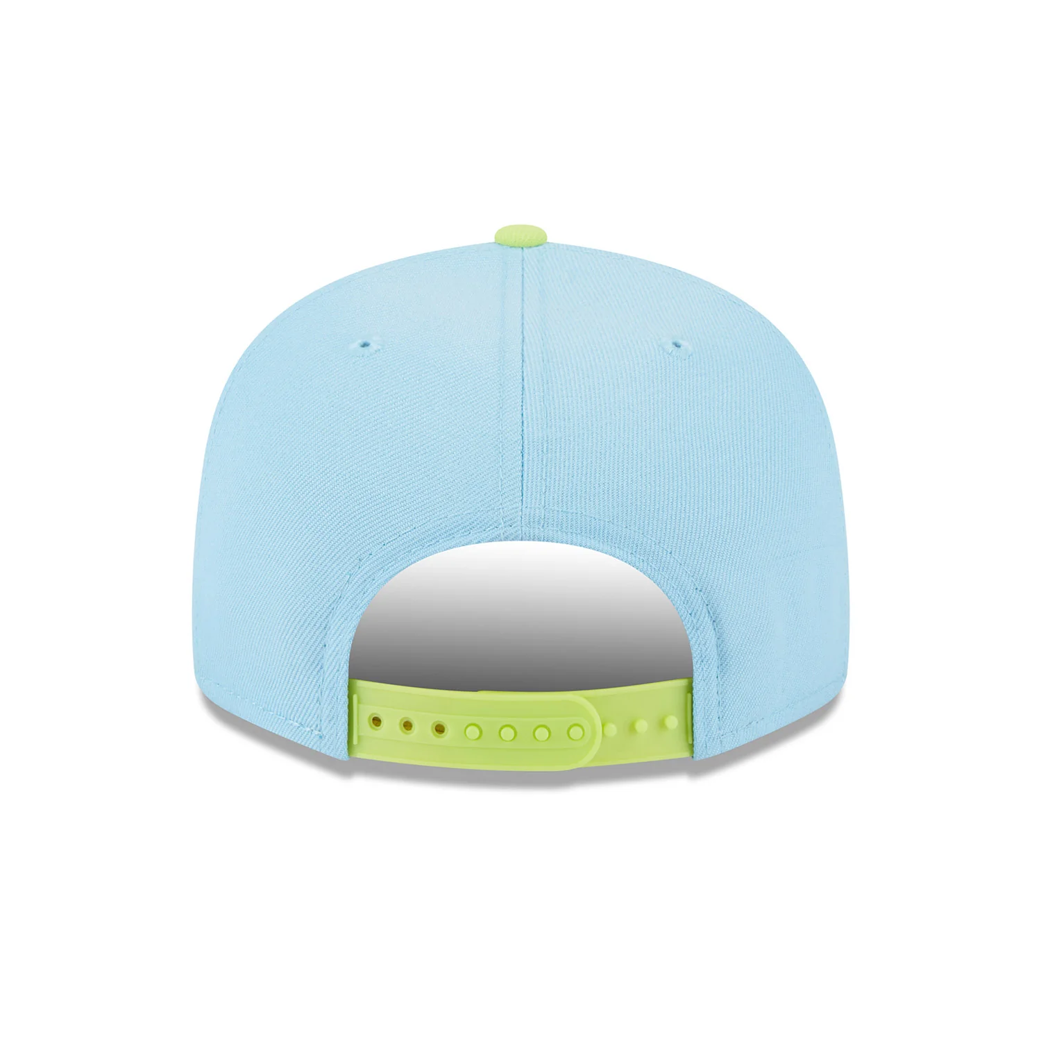 New Era Knicks Colorpack Two Tone Snapback Light Blue/Light Green Hat - Image 3