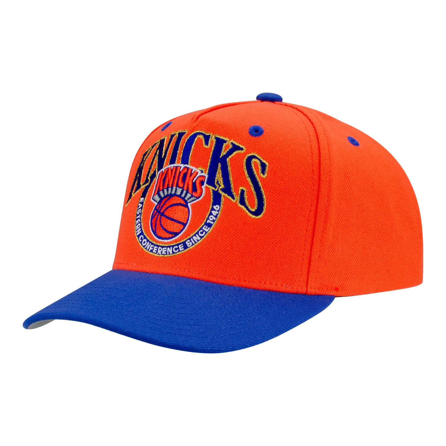 Mitchell & Ness Knicks Crown Jewels Snapback - Image 2