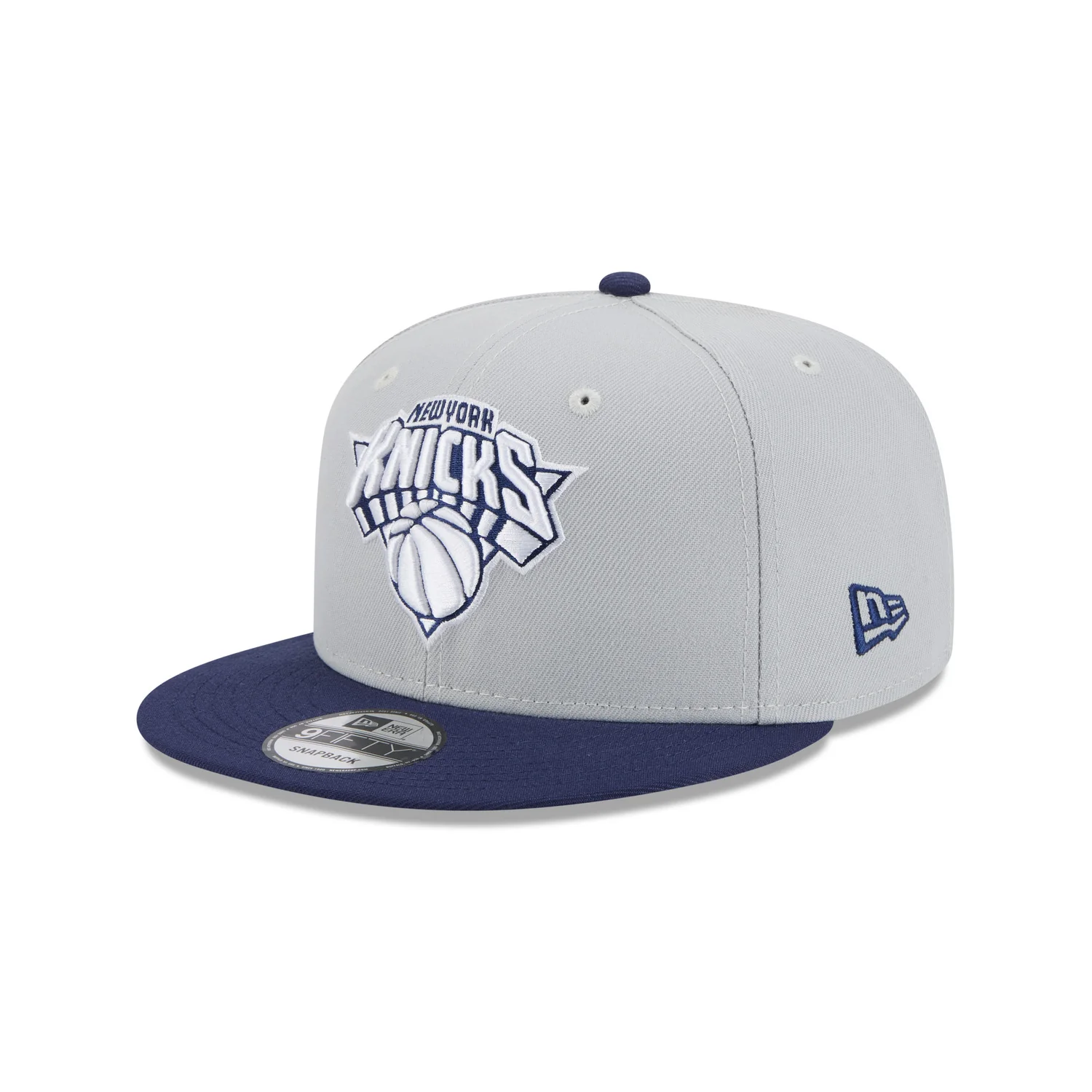 New Era Knicks Color Pack 2- Tone Silver/Navy 950 Snapback
