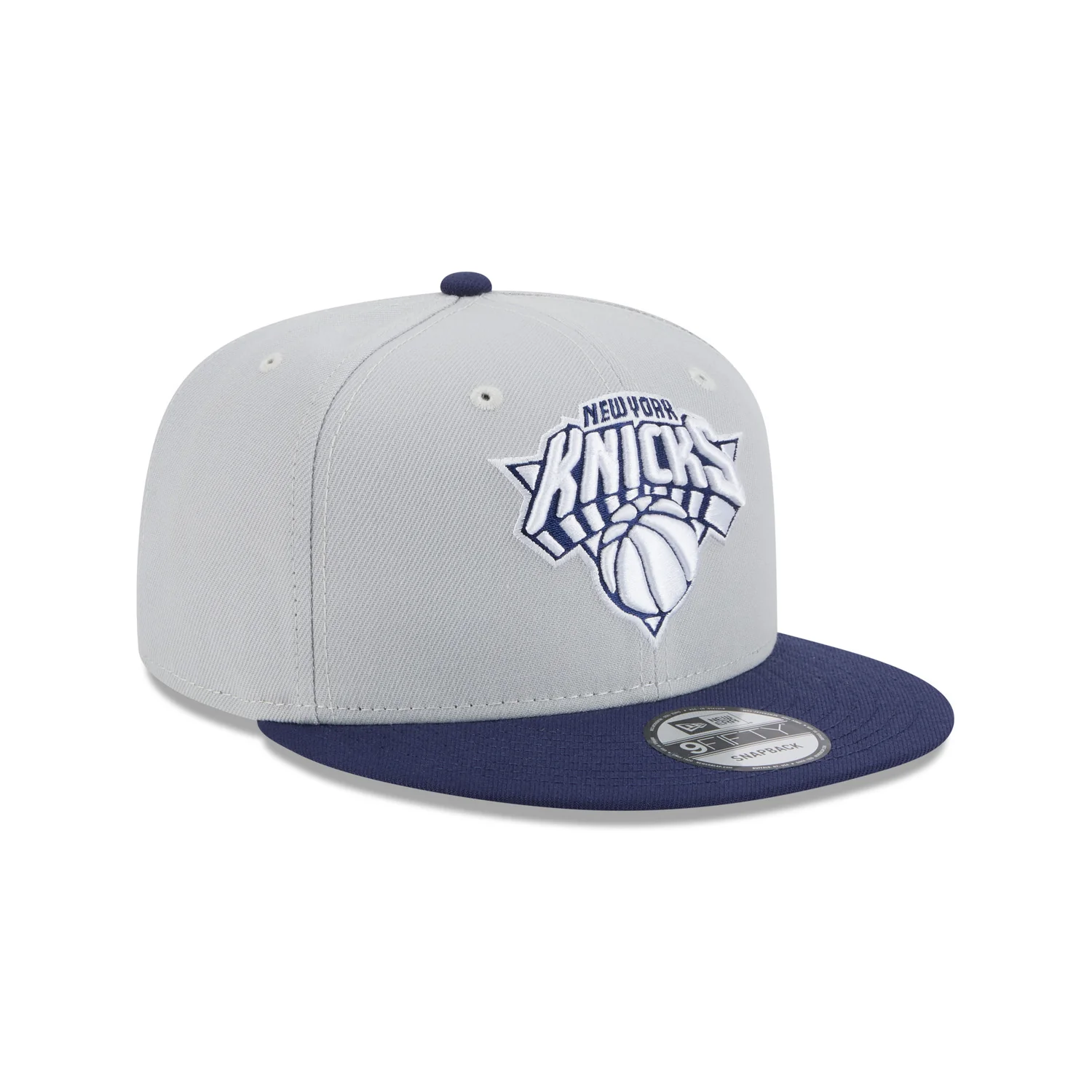 New Era Knicks Color Pack 2- Tone Silver/Navy 950 Snapback - Image 2