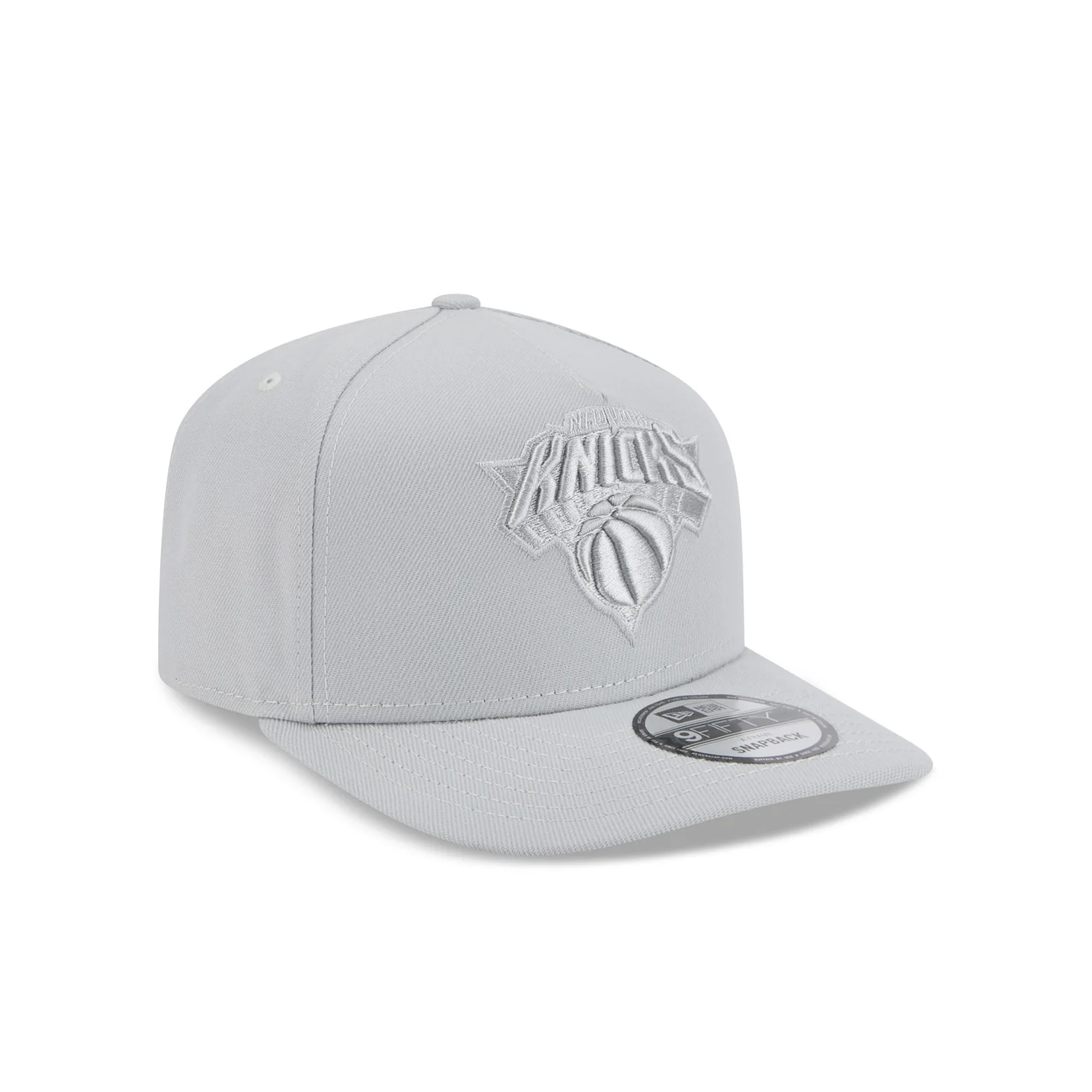 New Era Knicks Color Pack Tonal Silver Pre-Curve 950 A Frame - Image 2
