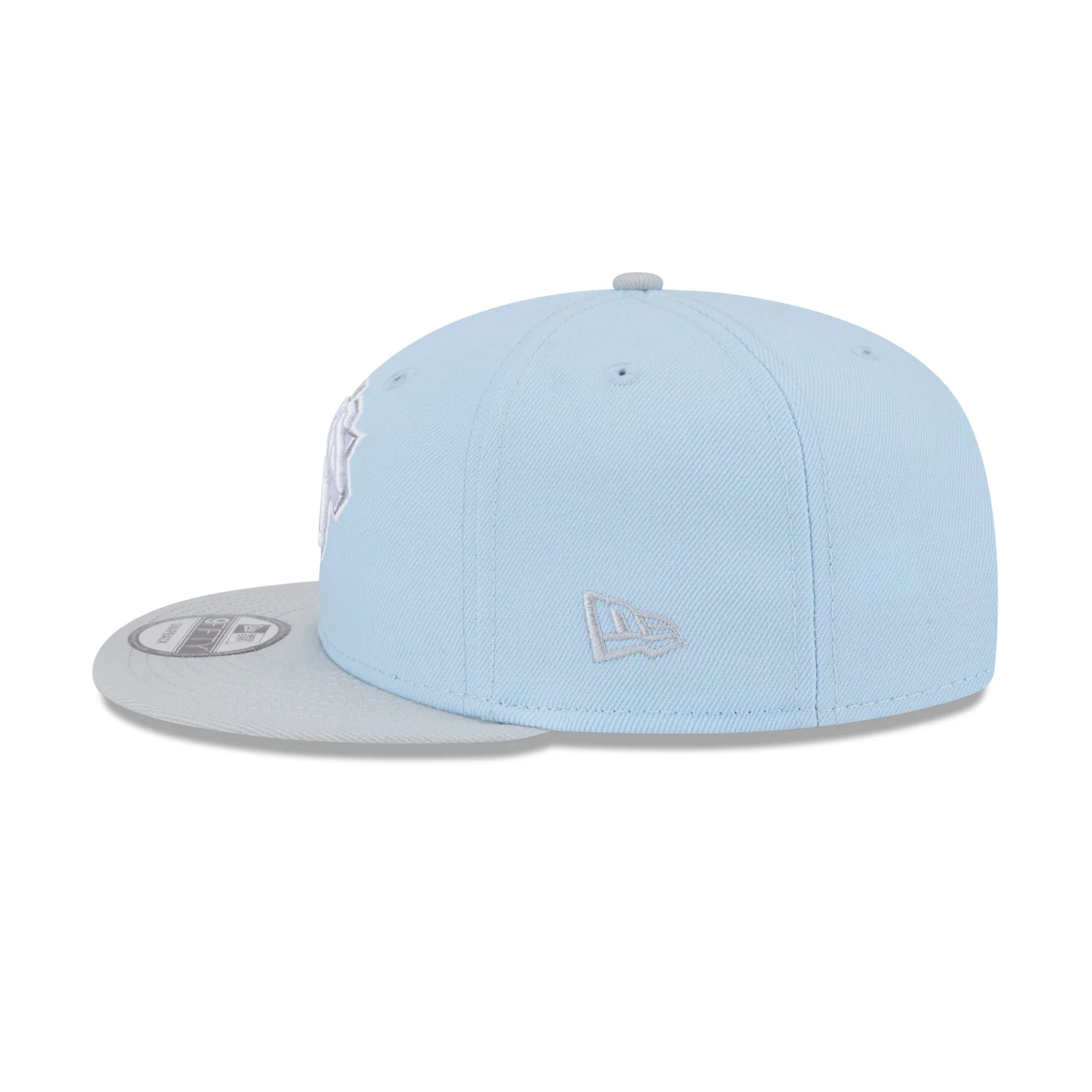 New Era Knicks Color Pack 2- Tone Glacial Blue/Silver 950 Snapback - Image 5