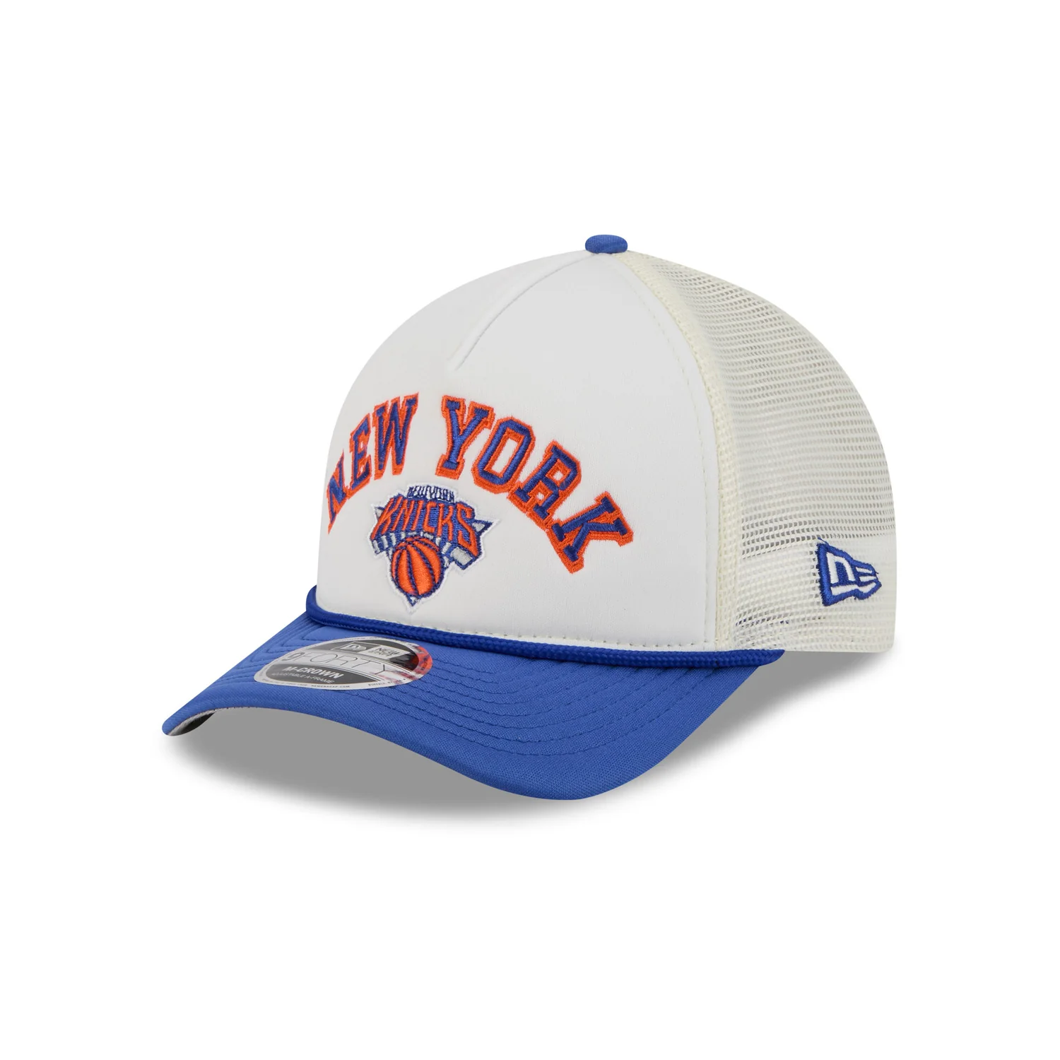 New Era Knicks Game Day 940 Modern Crown Chrome AFrame Trucker