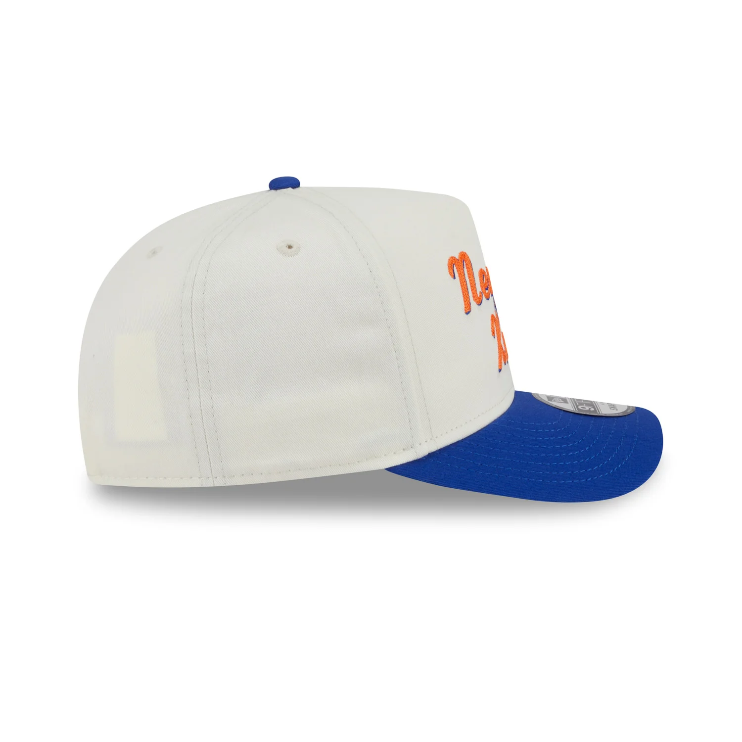 New Era Knicks Chainstitch 950 A Frame Snapback Chrome/Royal - Image 6