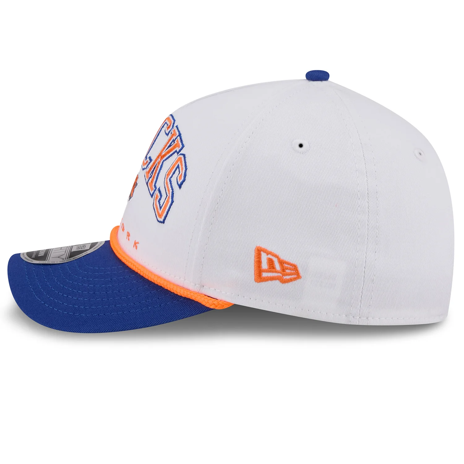 New Era Knicks Arch 940 M-Crown A Frame Snapback White/Royal - Image 5