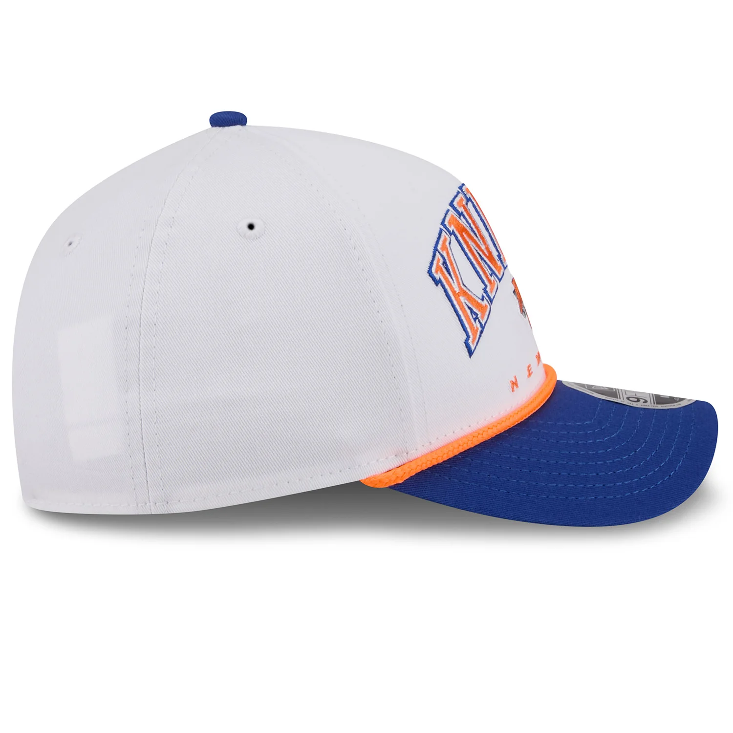 New Era Knicks Arch 940 M-Crown A Frame Snapback White/Royal - Image 6