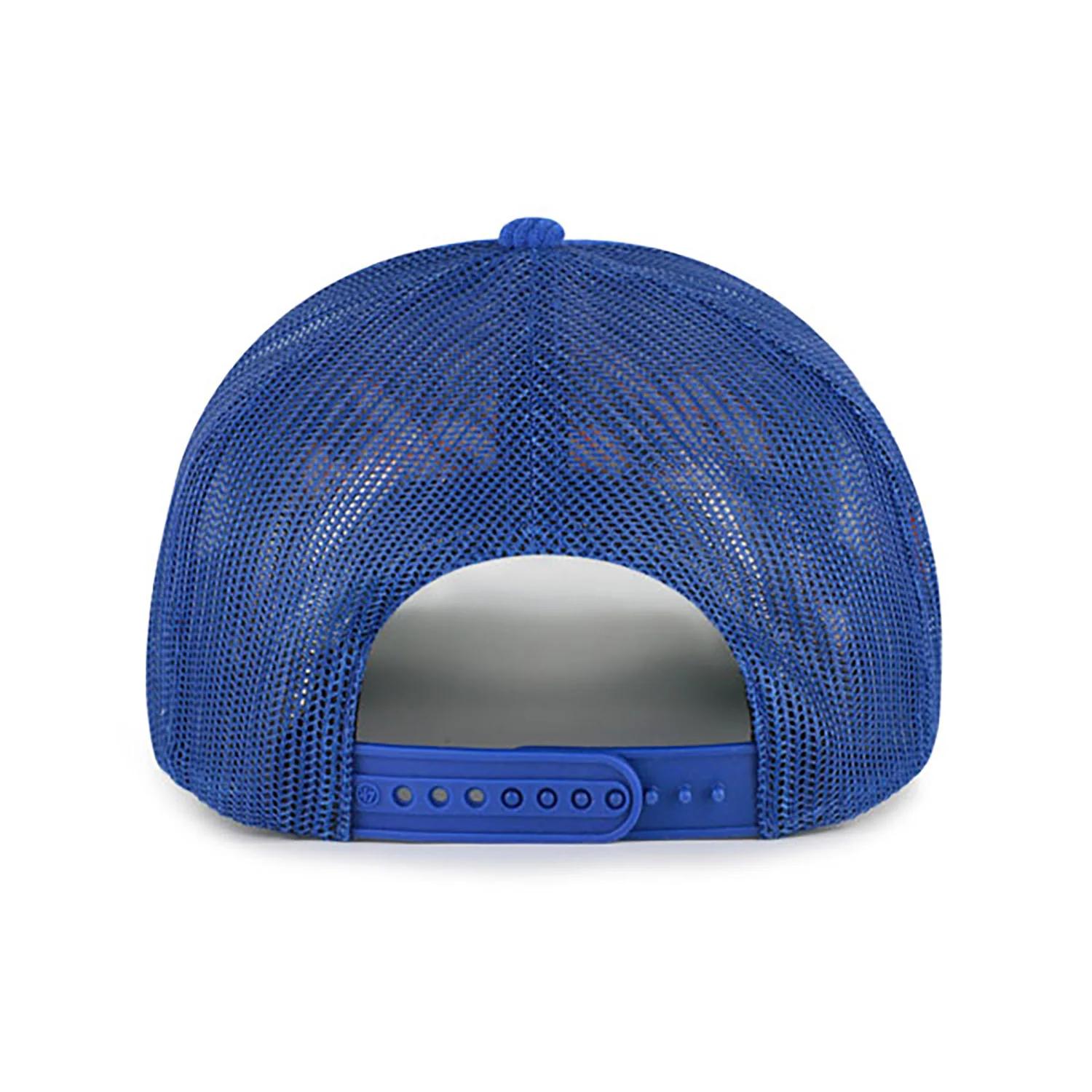 '47 Brand Knicks Royal Double Header Mesh Hitch Snapback - Image 3