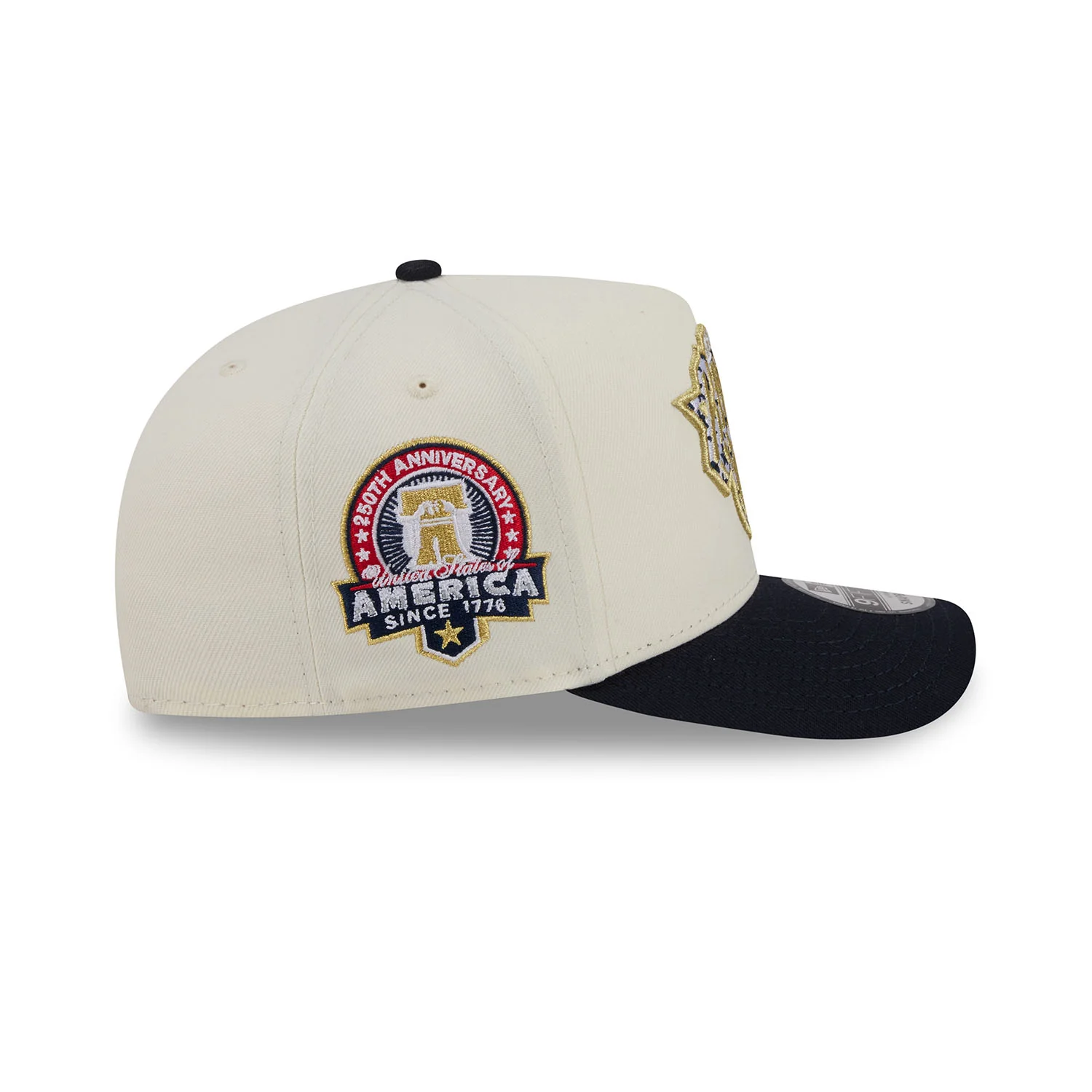 New Era Knicks Two Tone American Flag Logo 950 A Frame Snapback - Image 6
