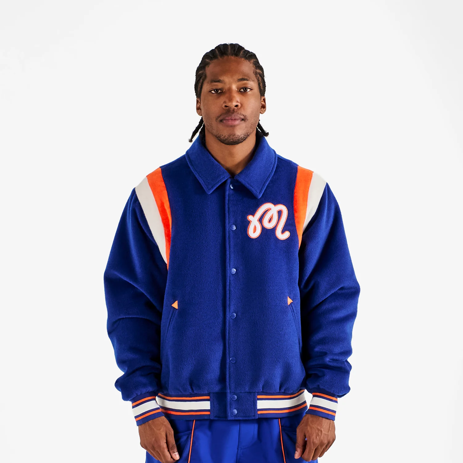 Malbon x Knicks The Garden Varsity Jacket - Image 6