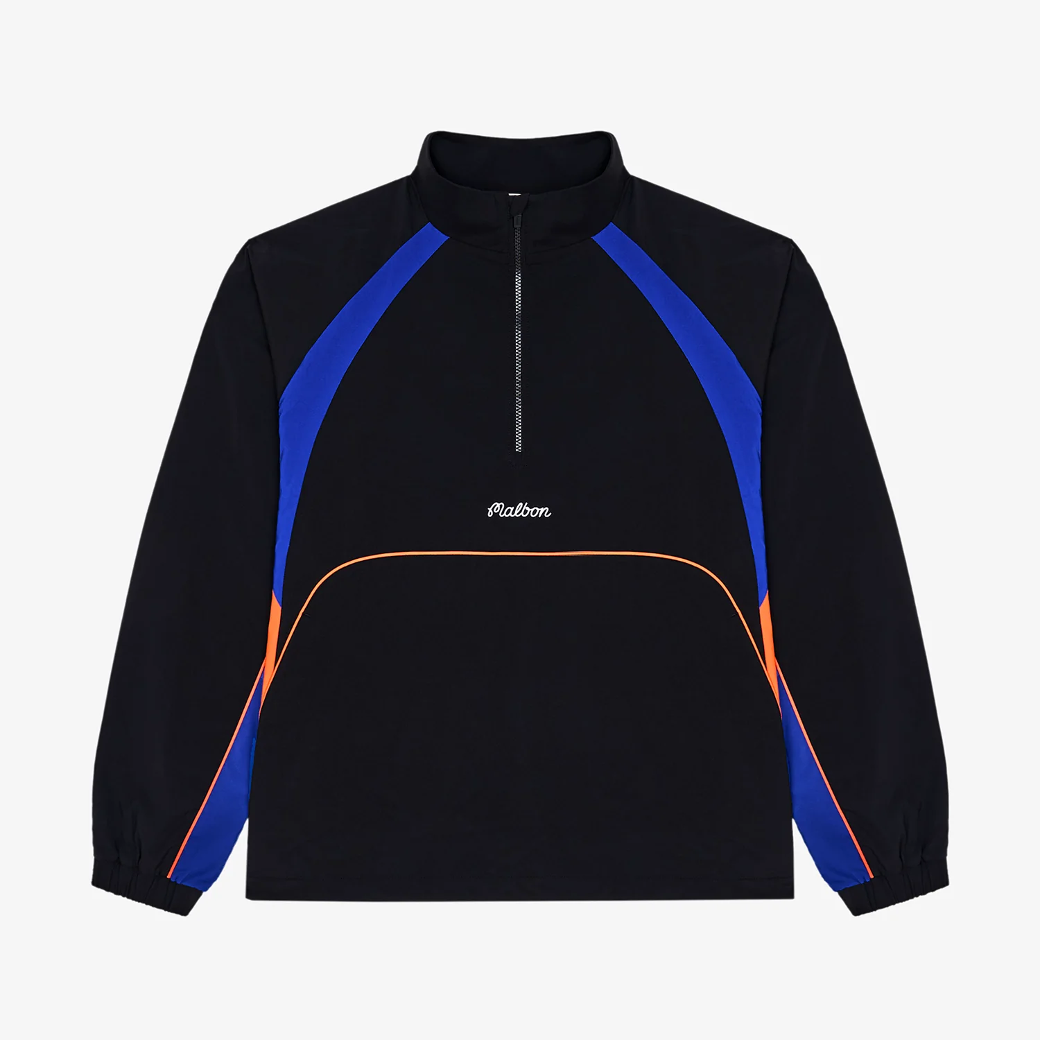 Malbon x Knicks Black Baseline Quarter Zip