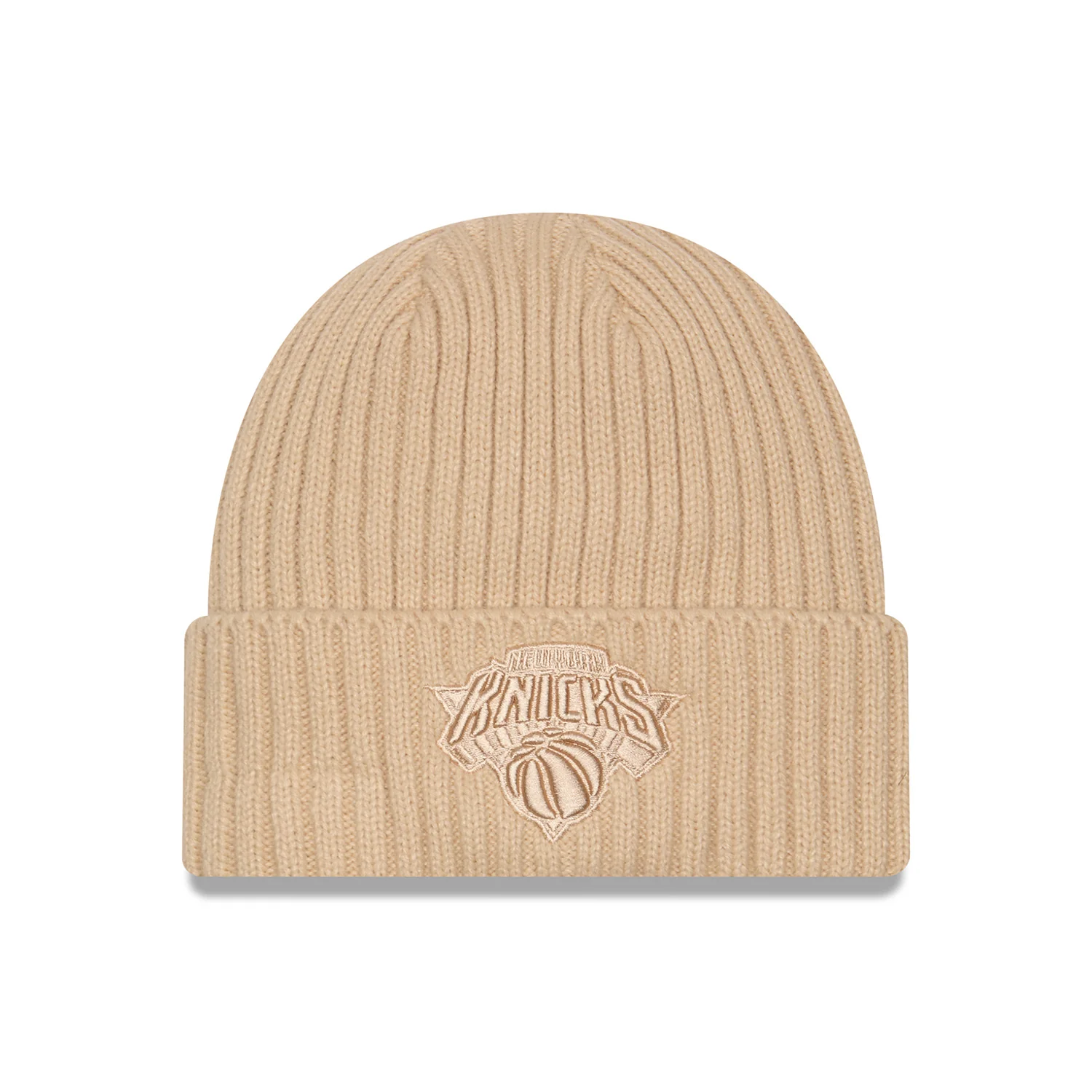 New Era Knicks Color Pack Taupe Knit Cuff