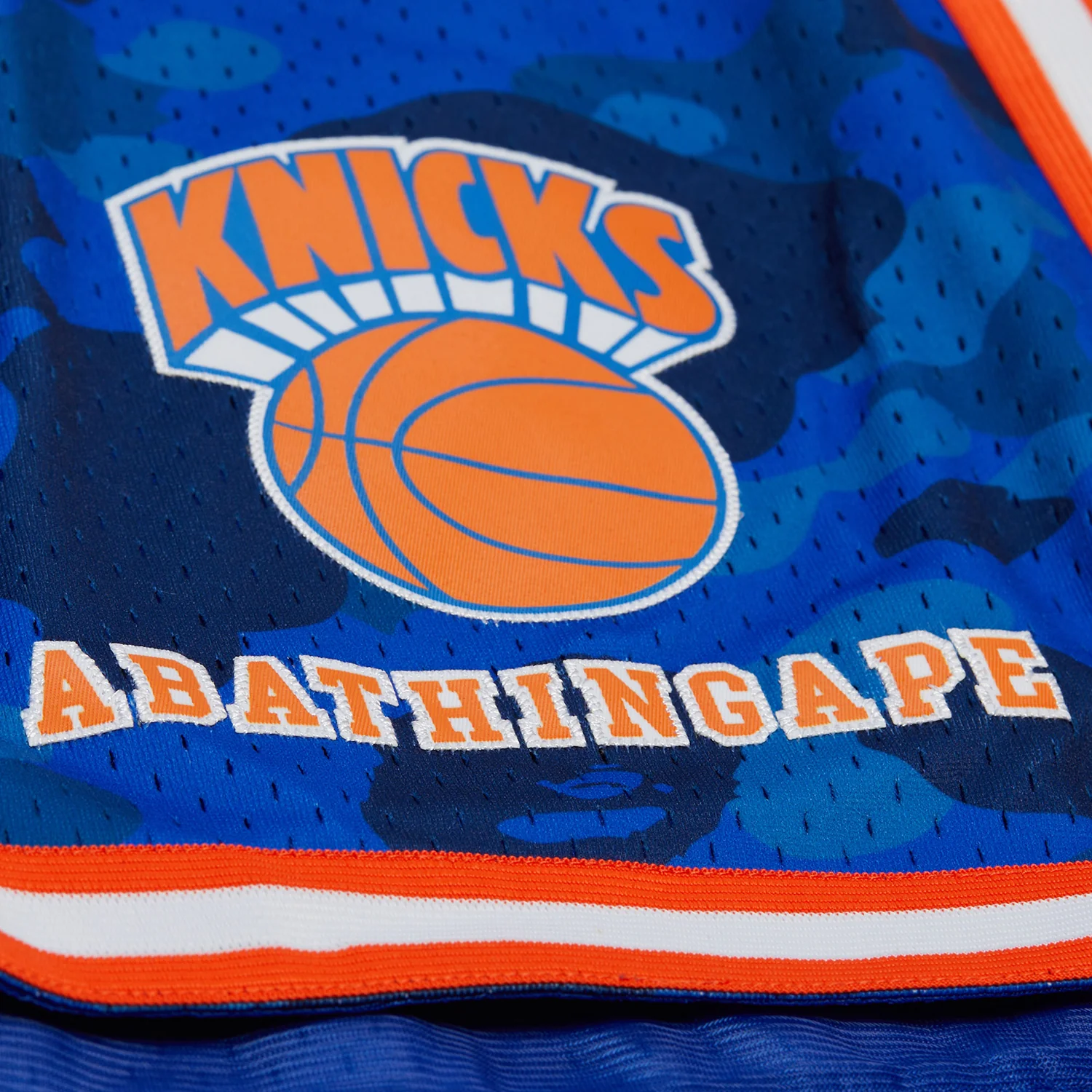Mitchell & Ness Knicks x BAPE Shorts - Image 4