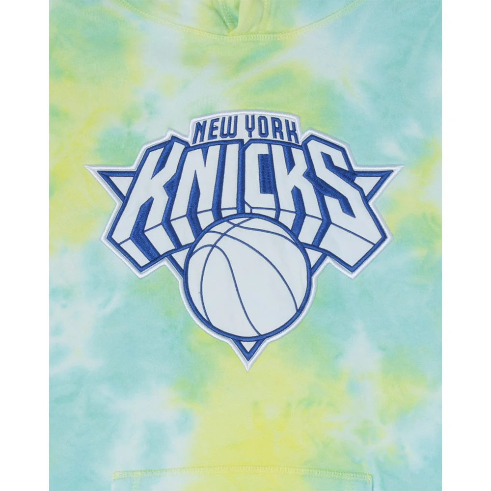 New Era Knicks Ice Tie Dye Logo Hoodie - Image 3