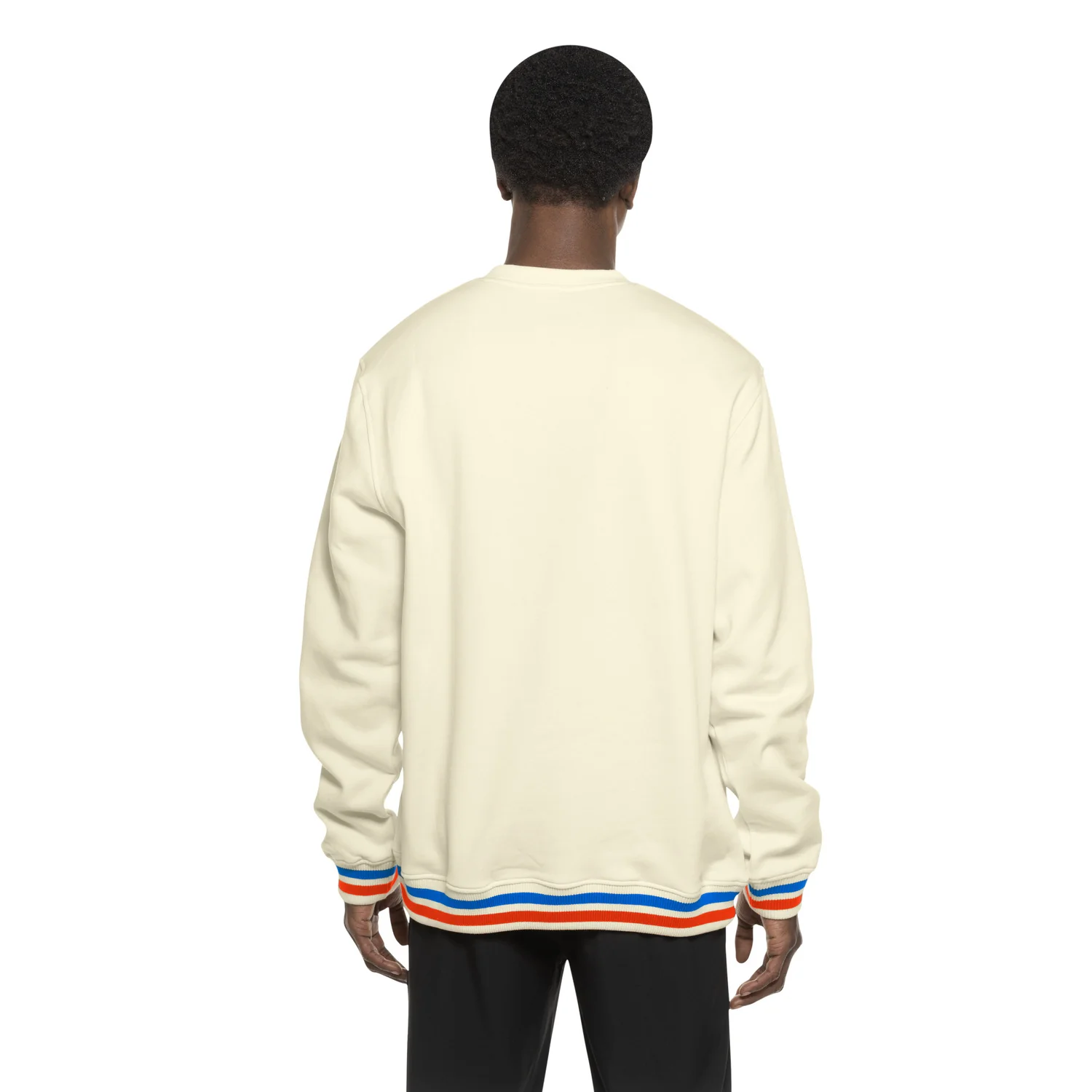 New Era Knicks Throwback Cream Crew - Image 2