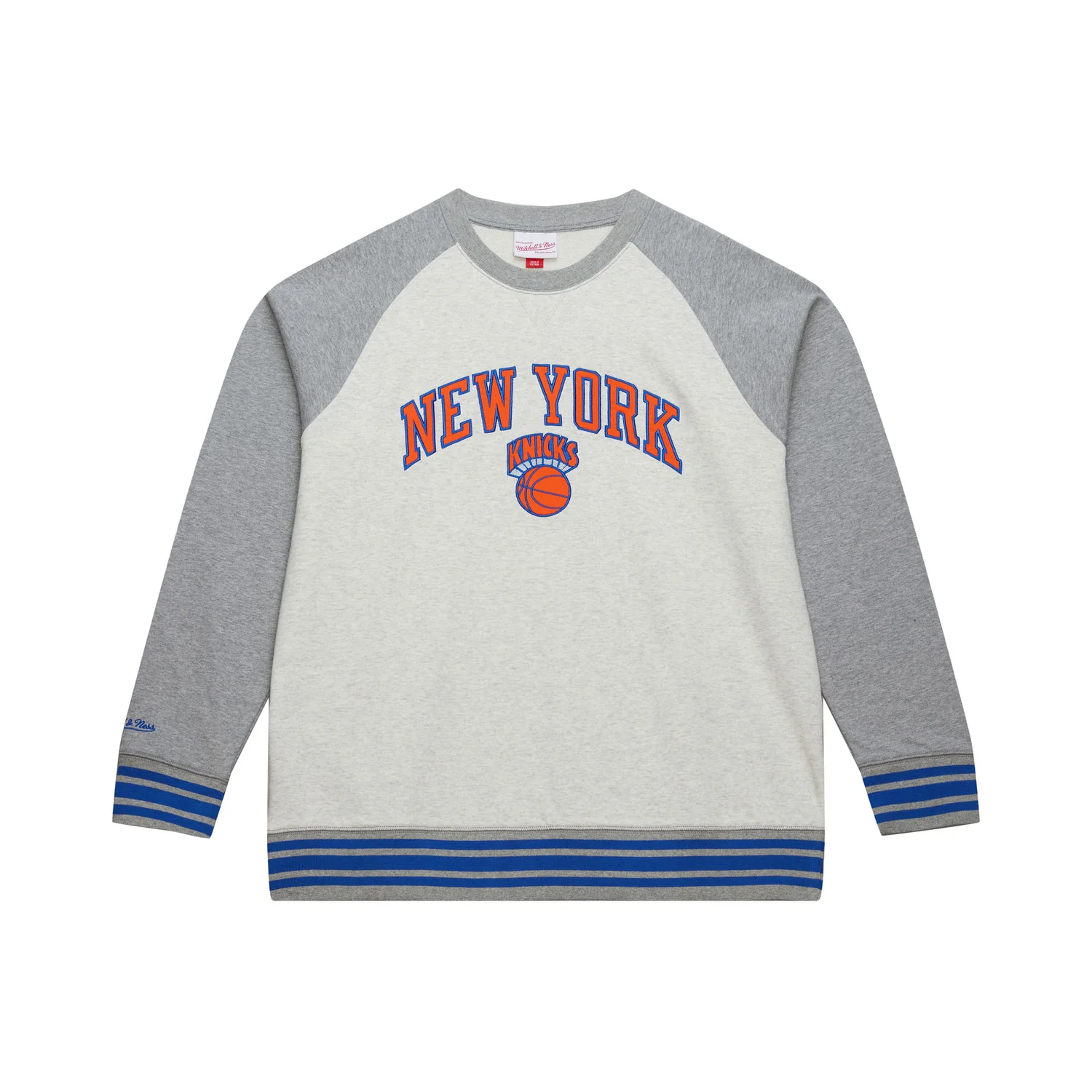 Mitchell & Ness Knicks Vintage Heritage Collection Fleece Crew