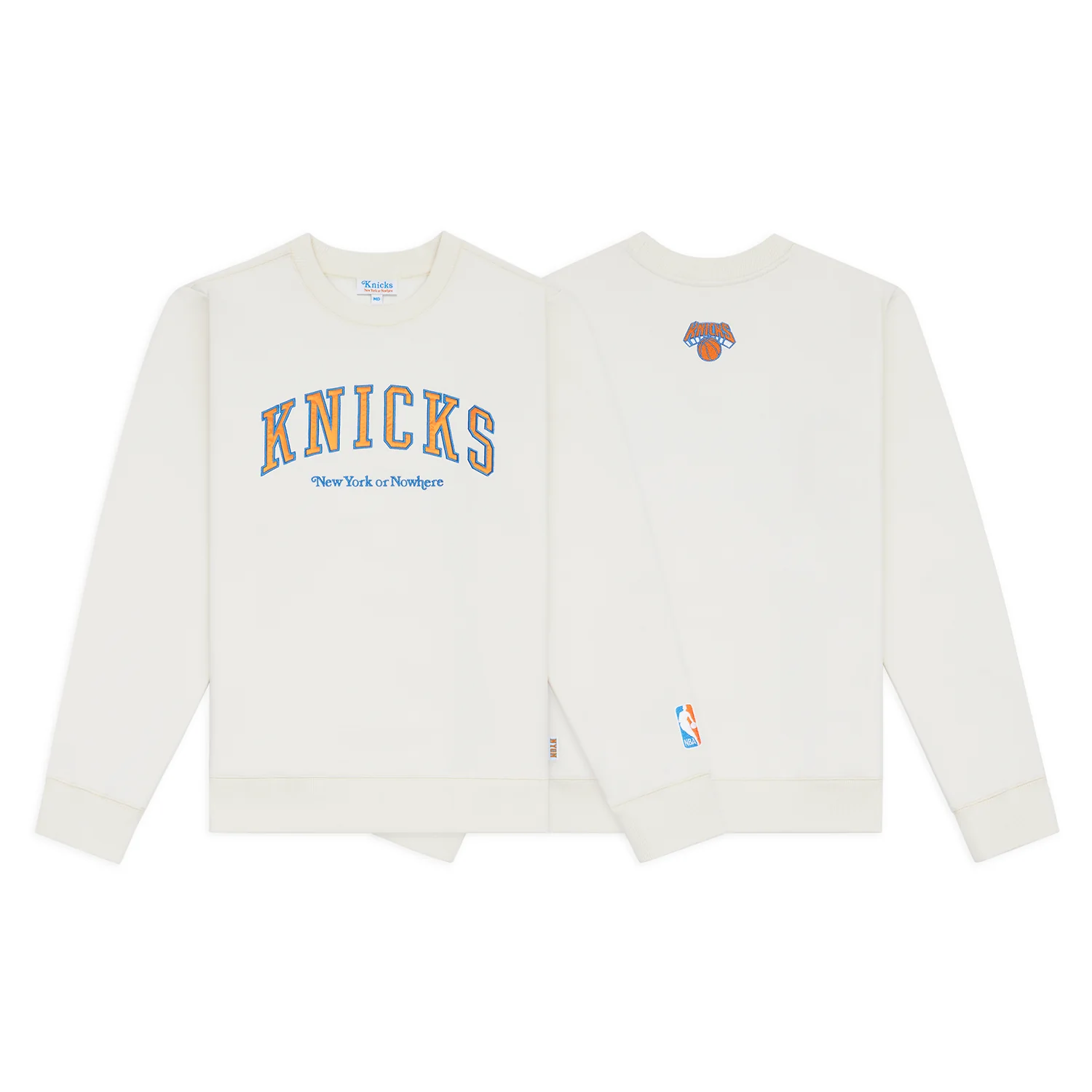 NYON x Knicks Alumni Cream Crewneck - Image 3