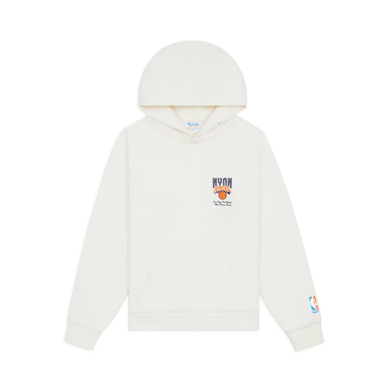 NYON x Knicks Skyscraper Cream Hoodie - Image 2