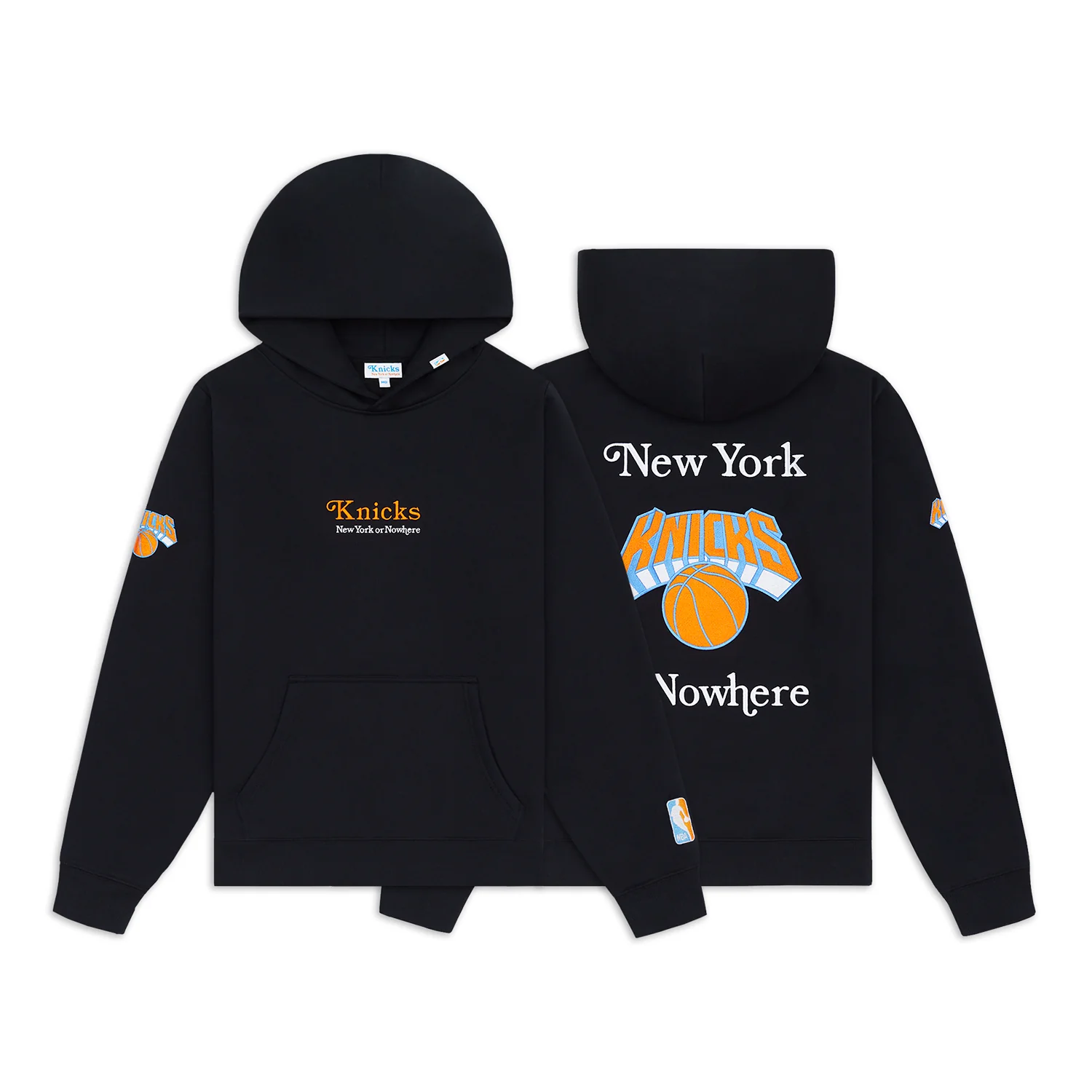 NYON x Knicks Give and Go Black Hoodie - Image 3