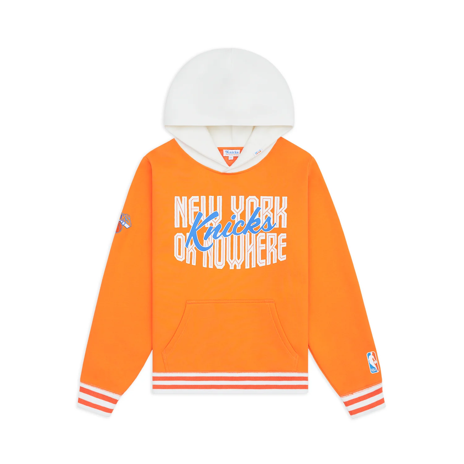 NYON x Knicks Crisscross Orange Hoodie