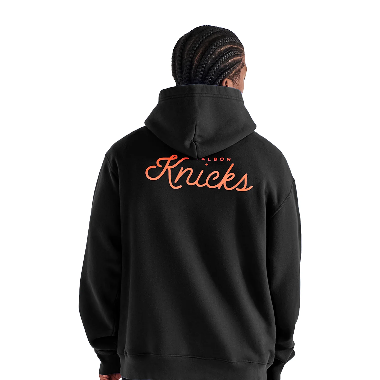 Malbon x Knicks Fesque Black Hoodie - Image 2