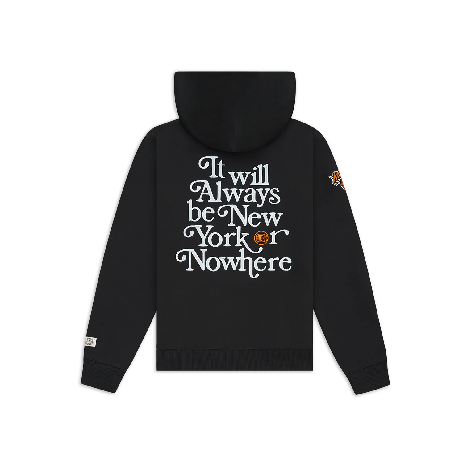 NYON x Knicks Black Motto Hoodie - Image 2