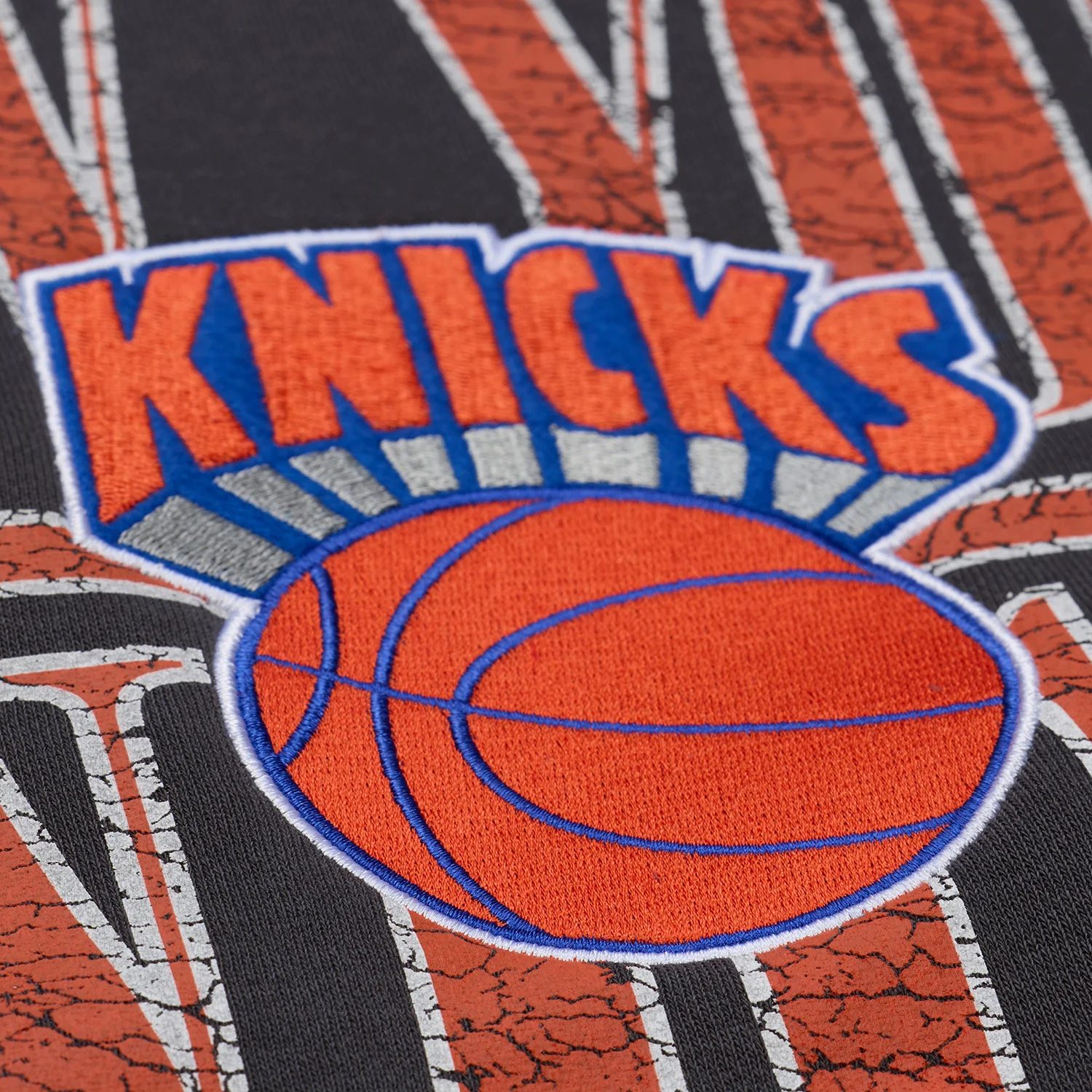 Mitchell & Ness Knicks Downtown Collection Fleece Crew - Image 3