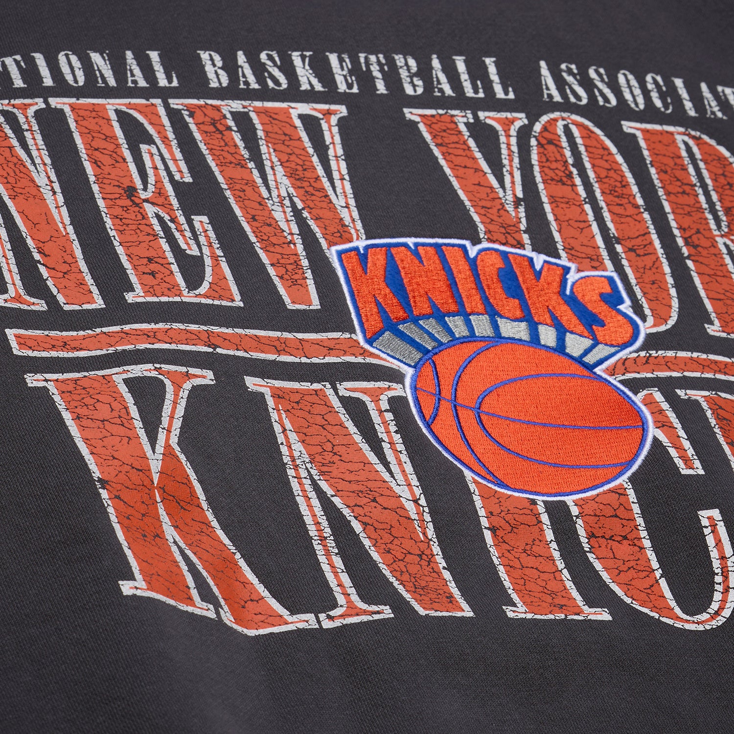 Mitchell & Ness Knicks Downtown Collection Fleece Crew - Image 4