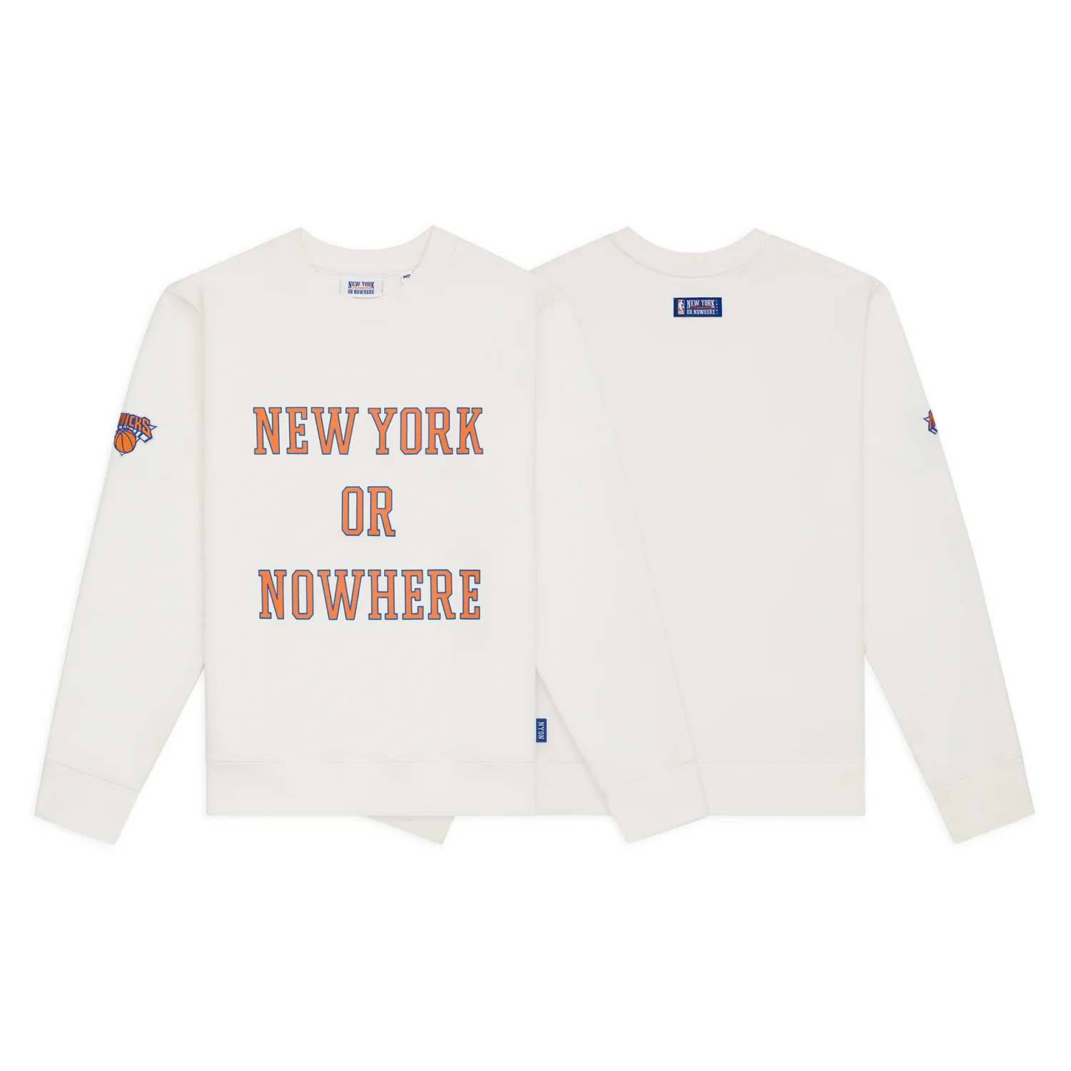 NYON x Knicks Classic Crew Off White - Image 3