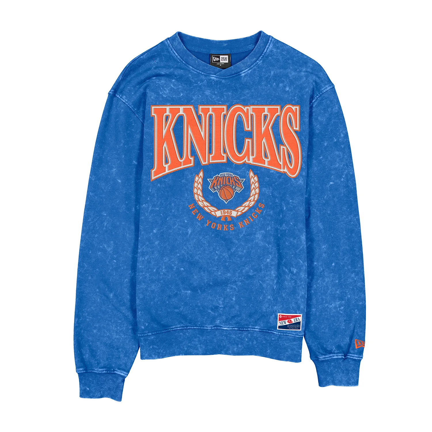 New Era Knicks Throwback Collection Mineral Washed Crew - Image 3