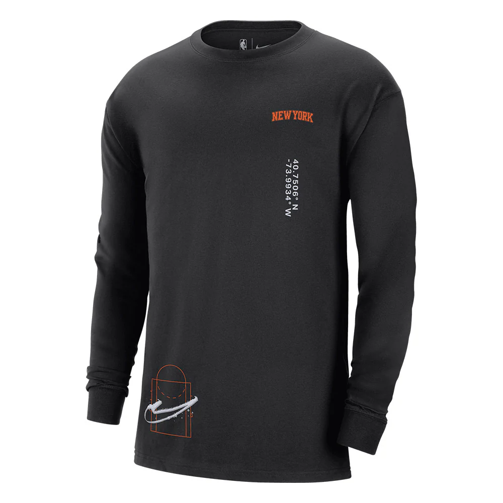 Nike Knicks Courtside Max90 Longsleeve Tee